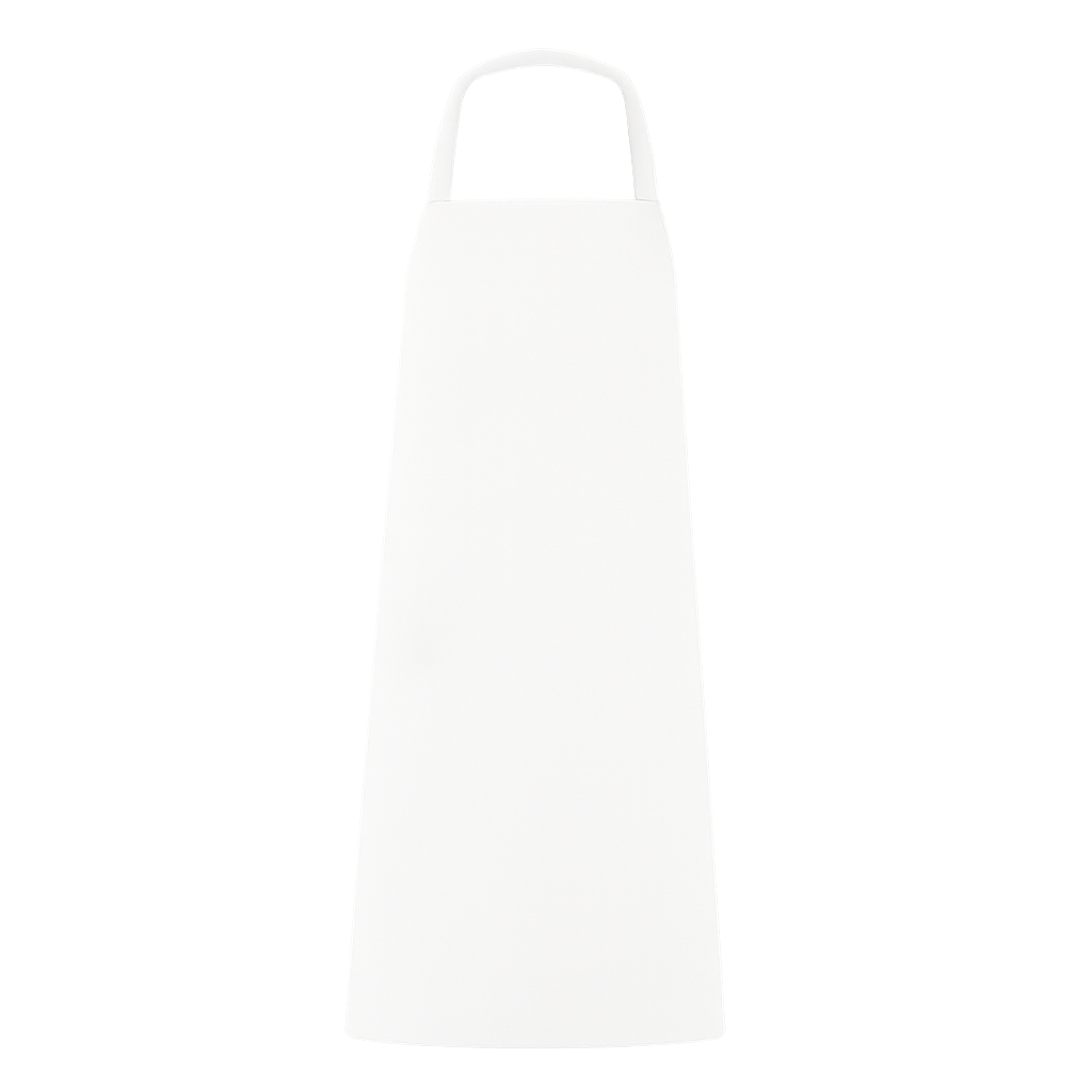 Garš UNISEX priekšauta bez kabatas apdruka